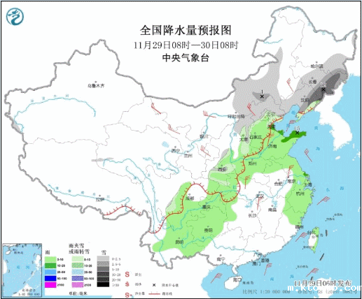 今冬第四轮大范围寒潮来了图片2 今冬第四轮大范围寒潮来了图片2